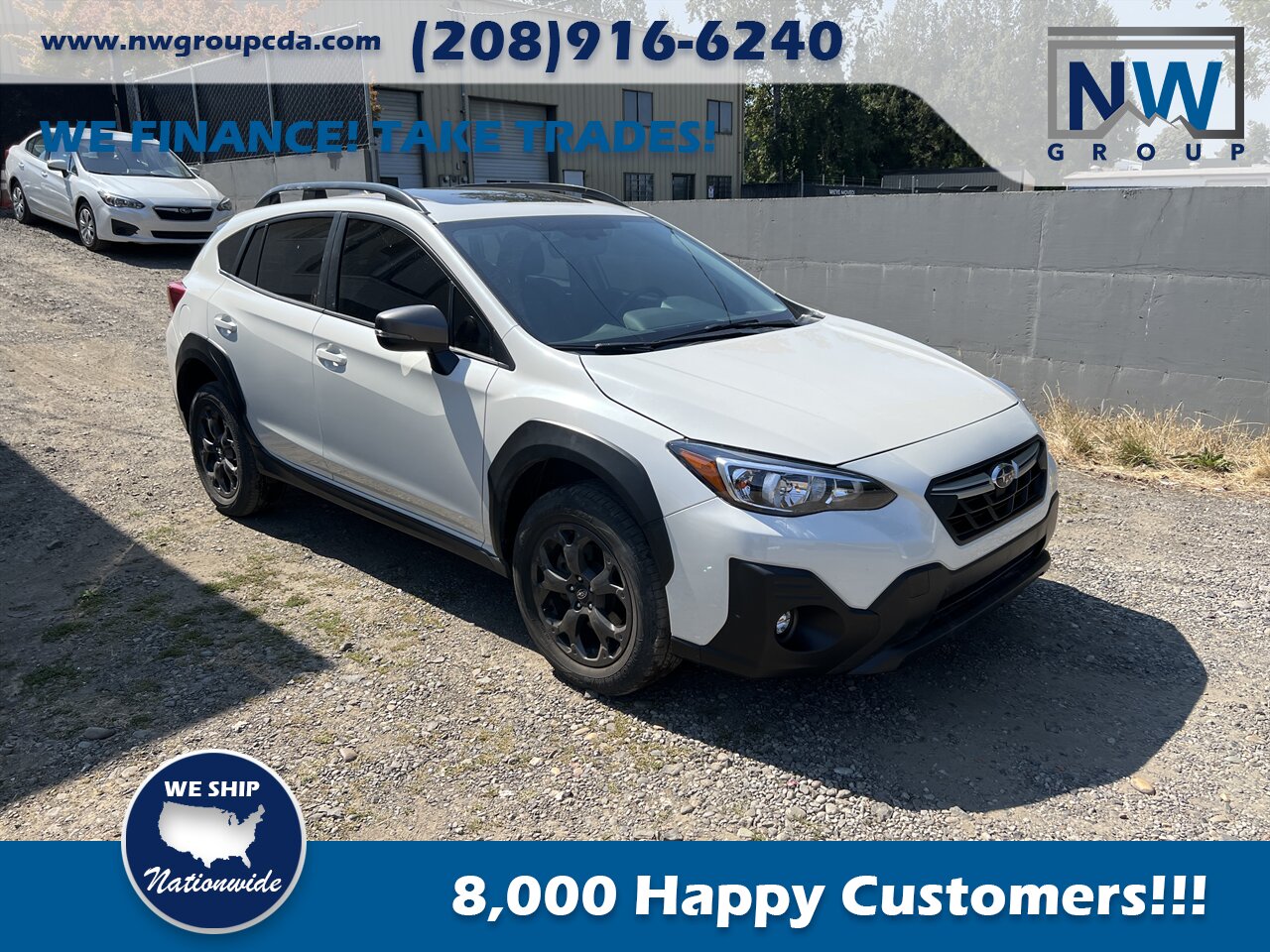 2021 Subaru Crosstrek Sport 2.5L Engine Tinted windows - Photo 1 - Post Falls, ID 83854