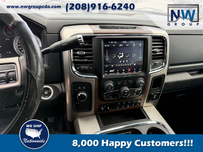 2018 RAM 3500 Laramie.  Aisin Transmission, Nice Wheels and Tires, Well Taken Care, Lifted! 1 Owner - Photo 13 - Post Falls, ID 83854