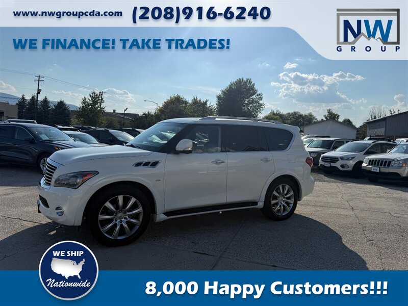 2014 INFINITI QX80 Timing Chain & Water Pump Replaced, New Tires,  Transmission Serviced, Clean Title, AWD. Fully Loaded. - Photo 4 - Post Falls, ID 83854
