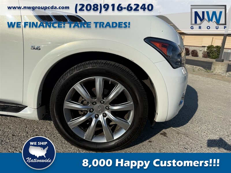 2014 INFINITI QX80 Timing Chain & Water Pump Replaced, New Tires,  Transmission Serviced, Clean Title, AWD. Fully Loaded. - Photo 40 - Post Falls, ID 83854