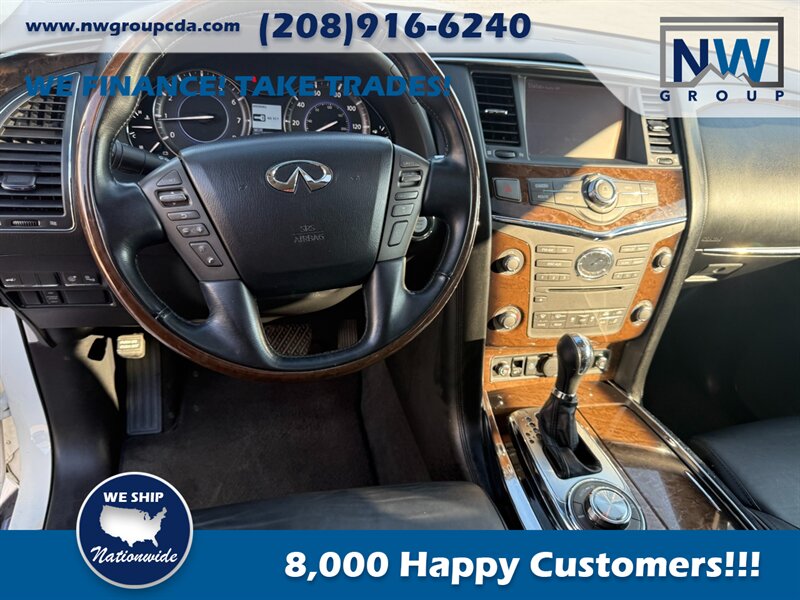 2014 INFINITI QX80 Timing Chain & Water Pump Replaced, New Tires,  Transmission Serviced, Clean Title, AWD. Fully Loaded. - Photo 10 - Post Falls, ID 83854