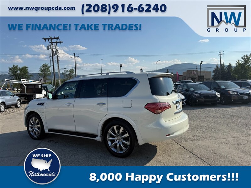 2014 INFINITI QX80 Timing Chain & Water Pump Replaced, New Tires,  Transmission Serviced, Clean Title, AWD. Fully Loaded. - Photo 50 - Post Falls, ID 83854