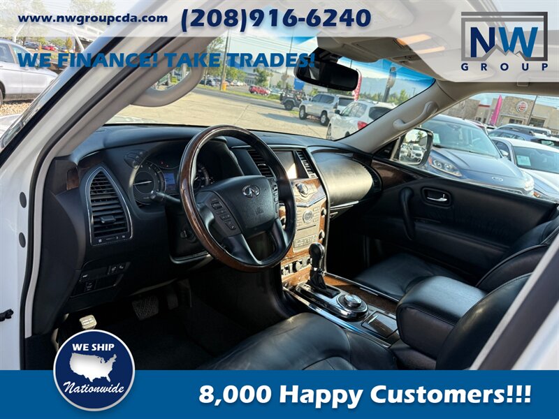 2014 INFINITI QX80 Timing Chain & Water Pump Replaced, New Tires,  Transmission Serviced, Clean Title, AWD. Fully Loaded. - Photo 8 - Post Falls, ID 83854