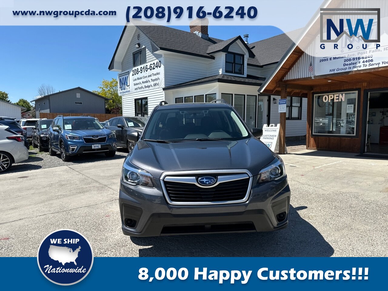 2020 Subaru Forester AWD. 45k miles.  Gorgeous Magnetitie Gray Exterior over Black Interior. - Photo 3 - Post Falls, ID 83854