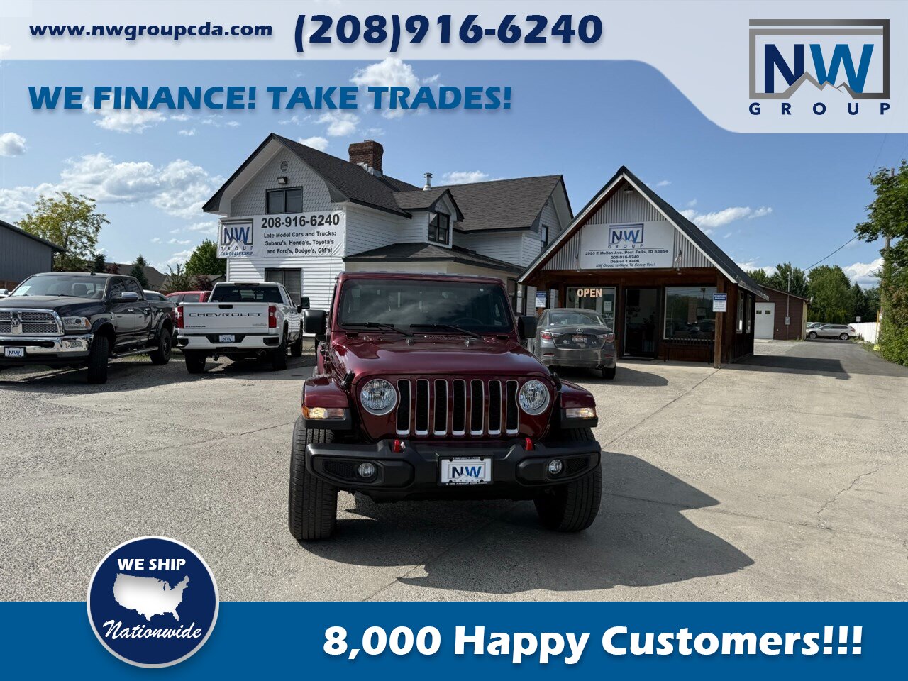 2022 Jeep Gladiator Overland  4x4  Only 10k Miles – Like New! - Photo 3 - Post Falls, ID 83854