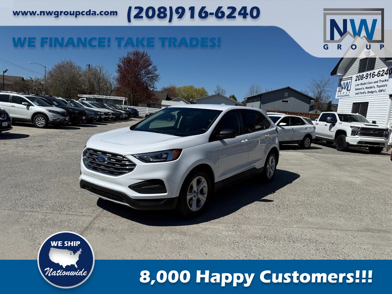 2019 Ford Edge SE. Amazing Shape! Runs and Drives Amazing! Serviced Recently! New Brakes/Rotors! - Photo 3 - Post Falls, ID 83854