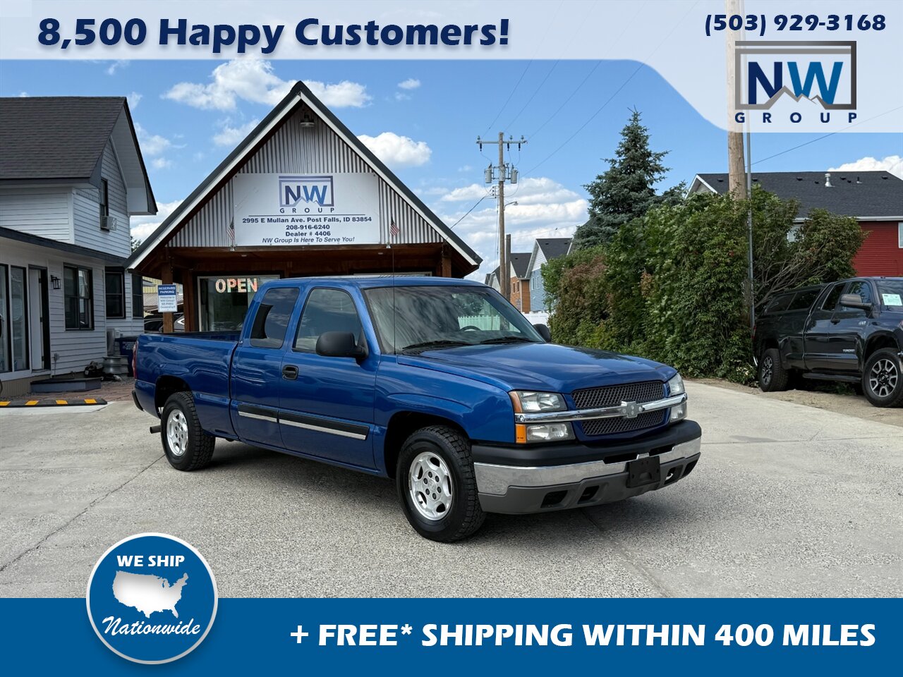 2003 Chevrolet Silverado 1500 4dr Extended Cab - Photo 1 - Post Falls, ID 83854