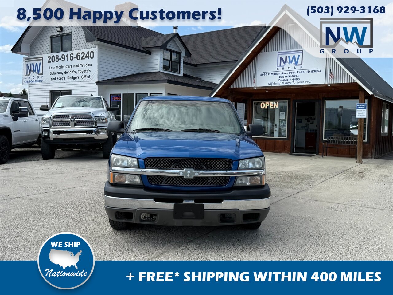 2003 Chevrolet Silverado 1500 4dr Extended Cab - Photo 2 - Post Falls, ID 83854