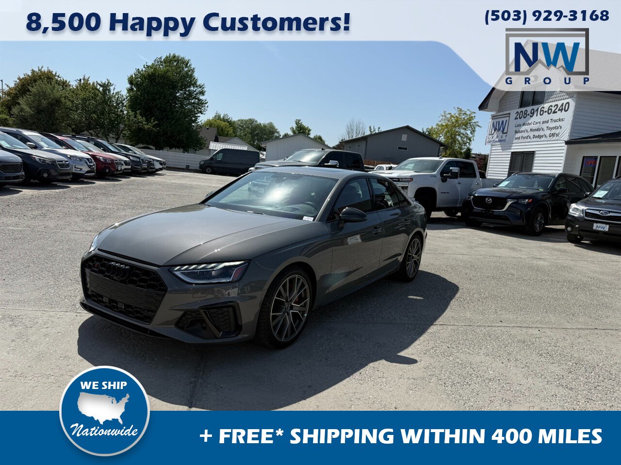 2023 Audi S4 3.0T quattro Prestige AWD, 16k miles, Alloy Wheels, Sunroof! - Photo 3 - Post Falls, ID 83854