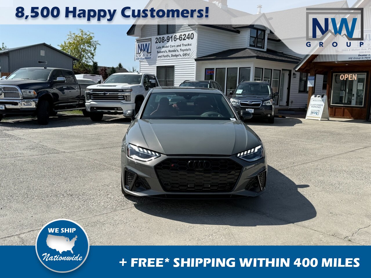 2023 Audi S4 3.0T quattro Prestig AWD, 16k miles, Alloy Wheels, Sunroof! - Photo 2 - Post Falls, ID 83854
