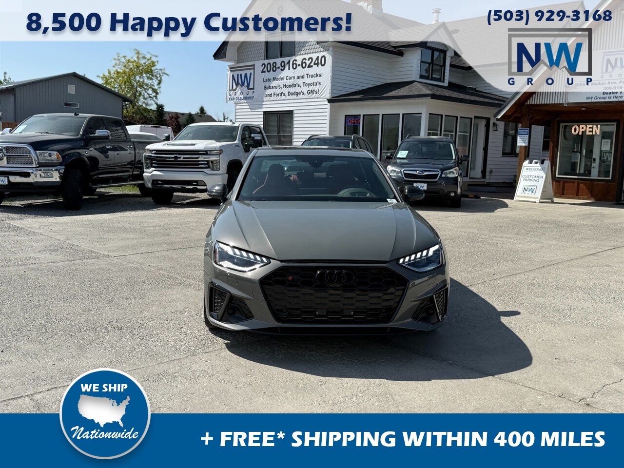 2023 Audi S4 3.0T quattro Prestige AWD, 16k miles, Alloy Wheels, Sunroof! - Photo 2 - Post Falls, ID 83854