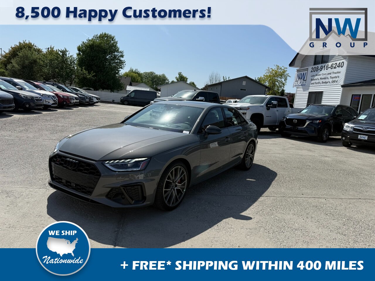 2023 Audi S4 3.0T quattro Prestig AWD, 16k miles, Alloy Wheels, Sunroof! - Photo 3 - Post Falls, ID 83854