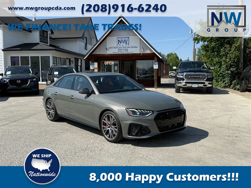 2023 Audi S4 3.0T quattro Prestige  AWD, 16k miles, Alloy Wheels, Sunroof!