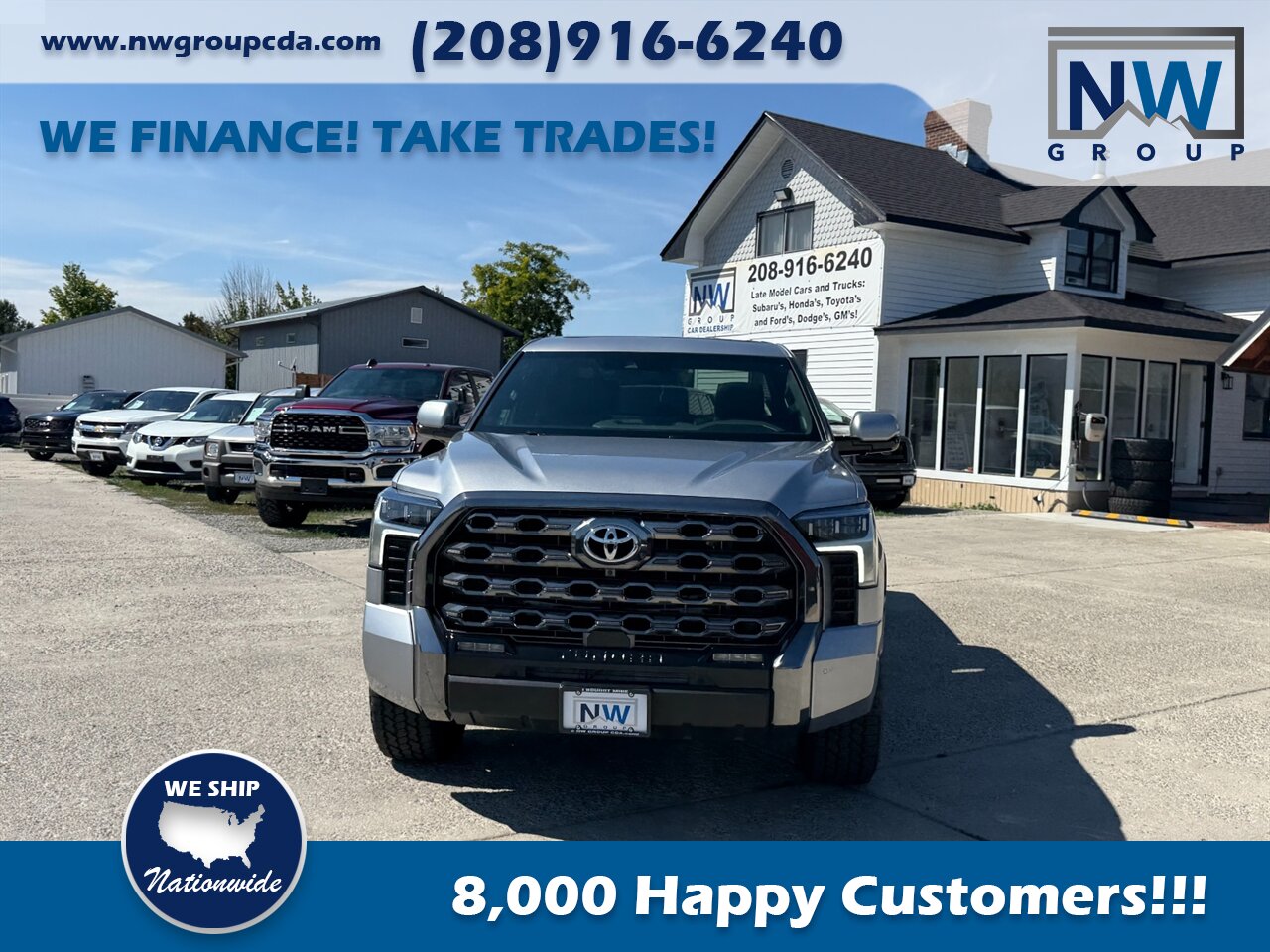 2024 Toyota Tundra Platinum  (Clean Title) 4X4 - Photo 3 - Post Falls, ID 83854
