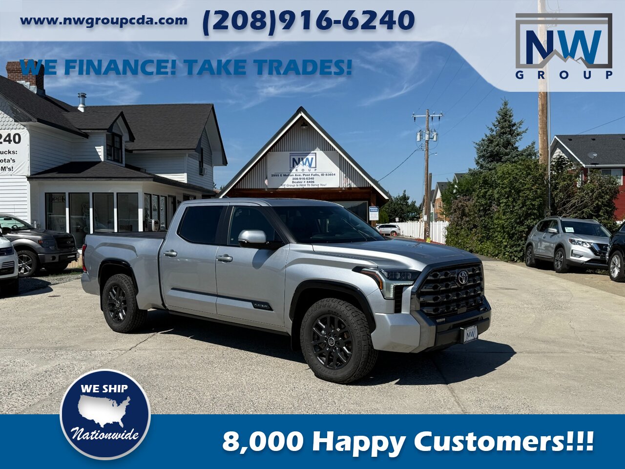 2024 Toyota Tundra Platinum  (Clean Title) 4X4 - Photo 1 - Post Falls, ID 83854