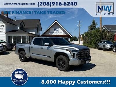 2024 Toyota Tundra Platinum  (Clean Title) 4X4. Amazing Truck. Spotless! Toyota Warranty! Truck