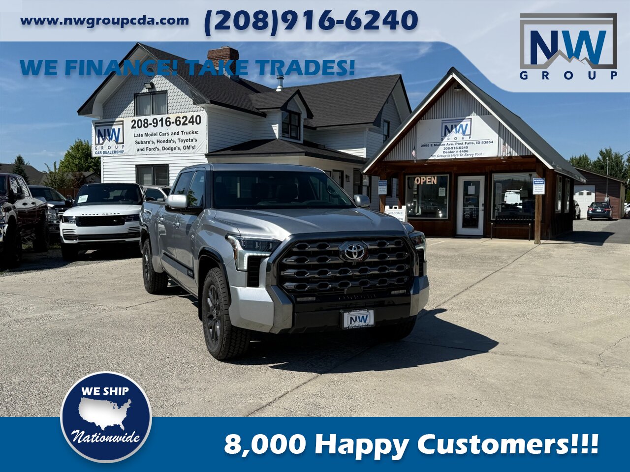 2024 Toyota Tundra Platinum  (Clean Title) 4X4 - Photo 2 - Post Falls, ID 83854
