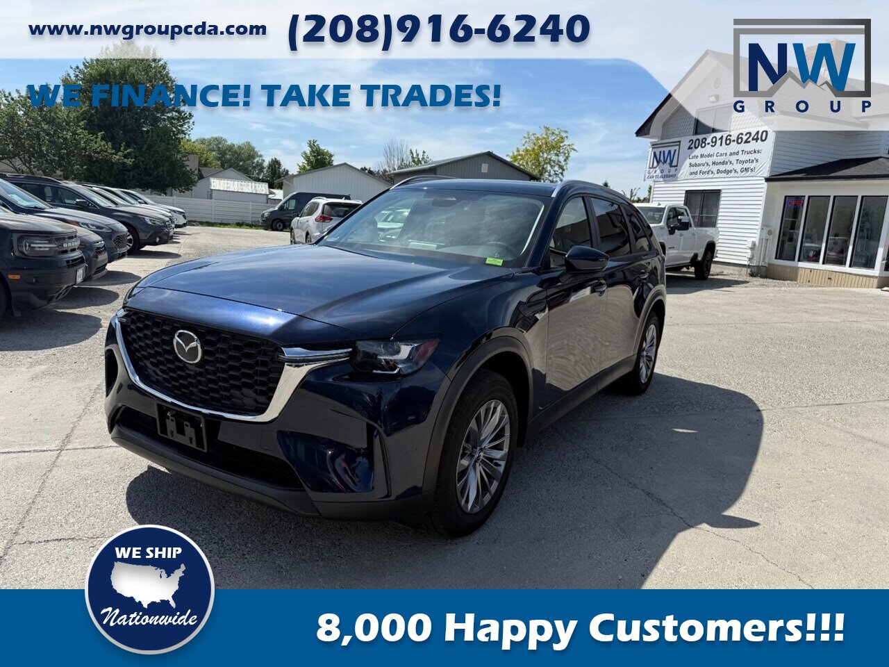 2024 Mazda CX-90 3.3 Turbo Select.  3 rows of seats, 4k miles, Nice SUV! - Photo 3 - Post Falls, ID 83854