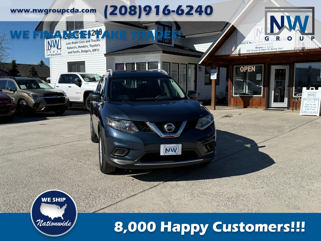 2016 Nissan Rogue SV AWD – Only 38,537 Miles! Immaculate Condition - Photo 2 - Post Falls, ID 83854