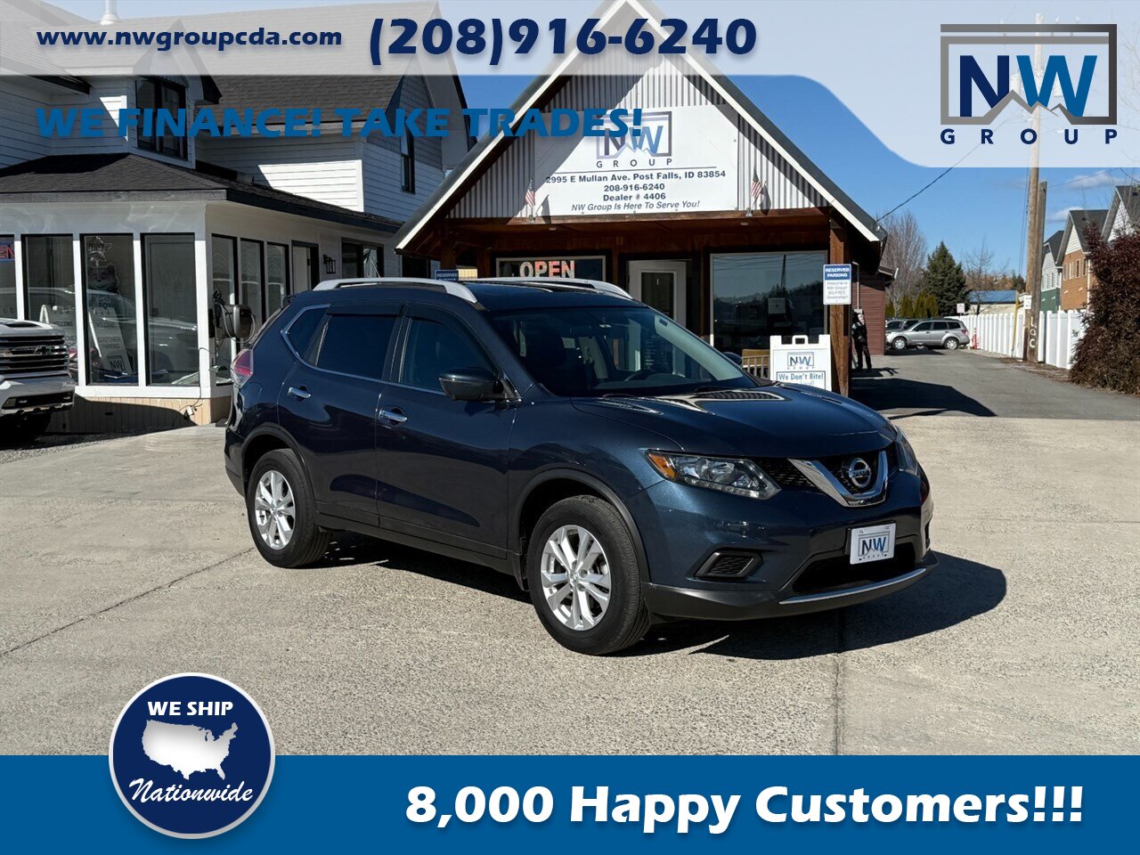 2016 Nissan Rogue SV AWD – Only 38,537 Miles! Immaculate Condition - Photo 1 - Post Falls, ID 83854