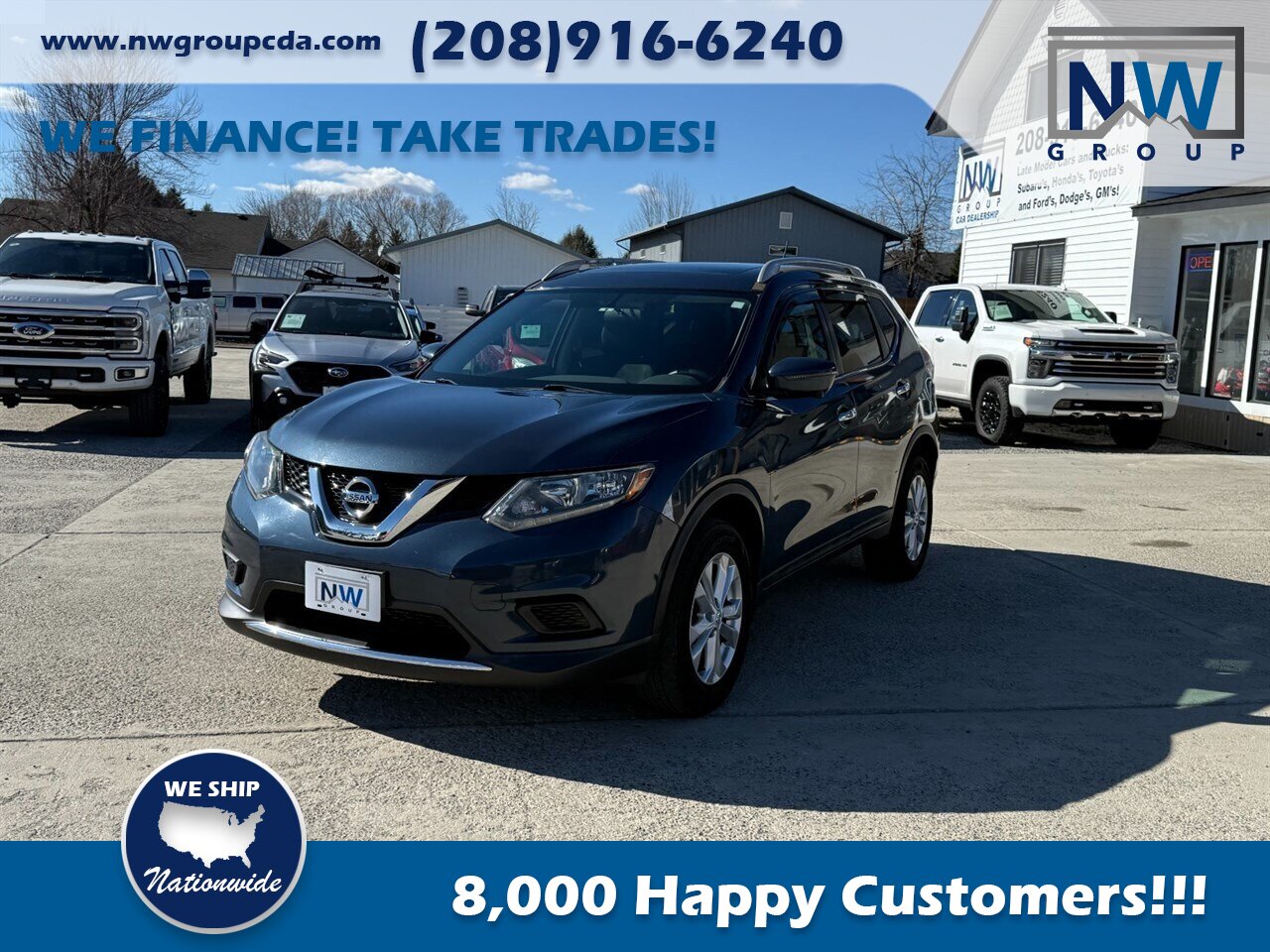 2016 Nissan Rogue SV AWD – Only 38,537 Miles! Immaculate Condition - Photo 3 - Post Falls, ID 83854