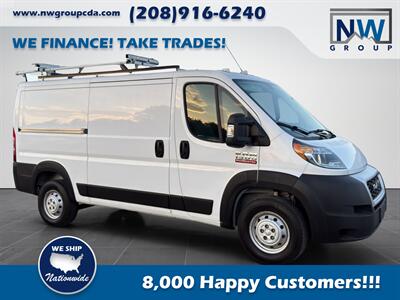 2021 RAM ProMaster 1500 136 WB.  61k miles, Nice Van, Ladder Rack, Aluminum Shelving, Nice Shape Van