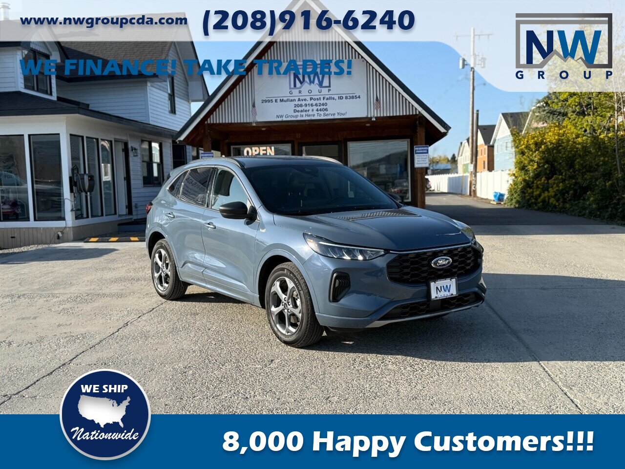 2024 Ford Escape ST-Line. AWD. Low Miles, Beautiful Shape. Fully Inspected! - Photo 1 - Post Falls, ID 83854