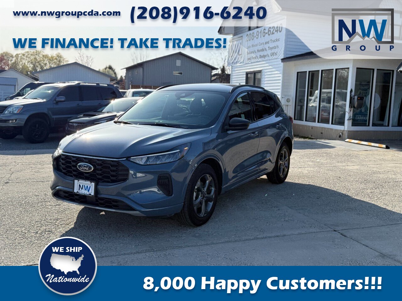 2024 Ford Escape ST-Line. AWD. Low Miles, Beautiful Shape. Fully Inspected! - Photo 3 - Post Falls, ID 83854