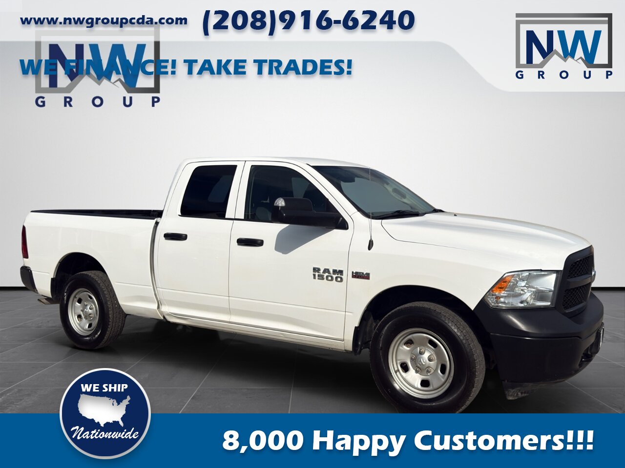 2018 RAM 1500 Express.  ONLY 33k miles, Epic Shape, Great 4x4 Truck, Amazing History! Clean Title/Clean Carfax! - Photo 1 - Post Falls, ID 83854