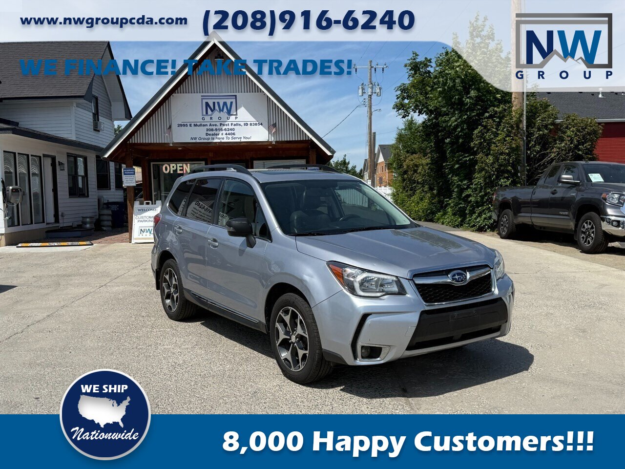 2016 Subaru Forester 2.0XT Touring. 102k miles, Turbo-charged, AWD, Sunroof, Harmon Kardon Audio! - Photo 1 - Post Falls, ID 83854