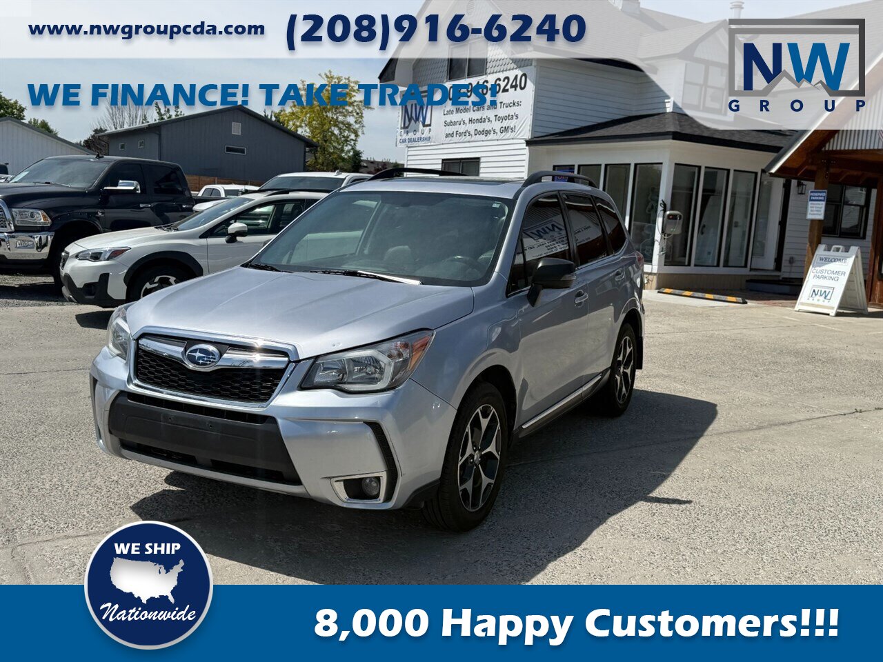 2016 Subaru Forester 2.0XT Touring. 102k miles, Turbo-charged, AWD, Sunroof, Harmon Kardon Audio! - Photo 3 - Post Falls, ID 83854