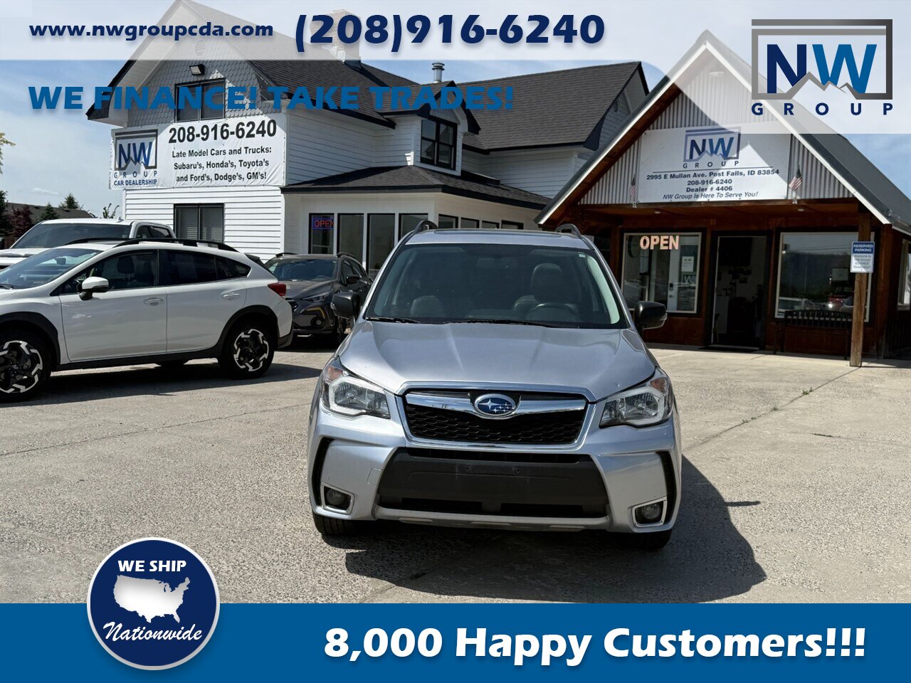 2016 Subaru Forester 2.0XT Touring. 102k miles, Turbo-charged, AWD, Sunroof, Harmon Kardon Audio! - Photo 2 - Post Falls, ID 83854