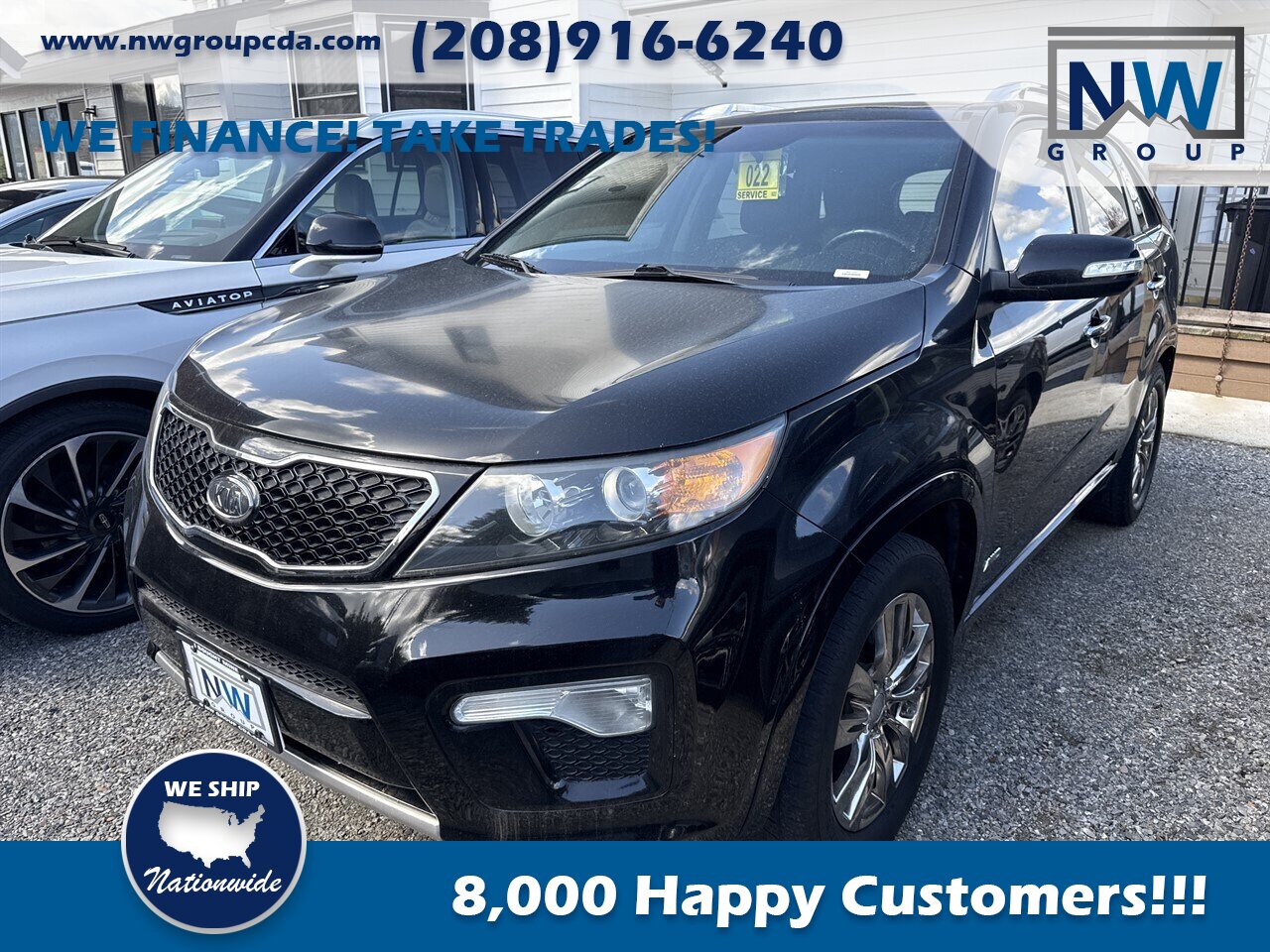 2011 Kia Sorento SX.  Black on Black - Nice Color! - Photo 1 - Post Falls, ID 83854