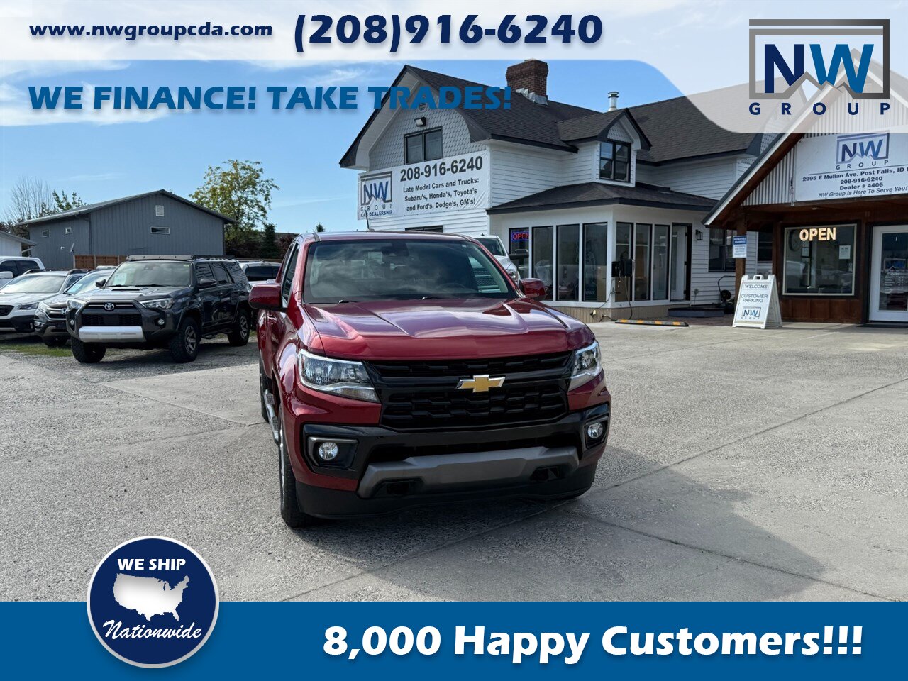 2022 Chevrolet Colorado LT.  39k miles, 4x4, Great Truck! - Photo 2 - Post Falls, ID 83854