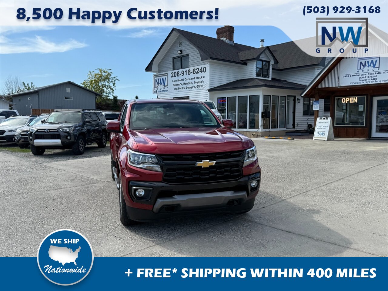 2022 Chevrolet Colorado LT. 39k miles, 4x4, Great Truck! - Photo 2 - Post Falls, ID 83854