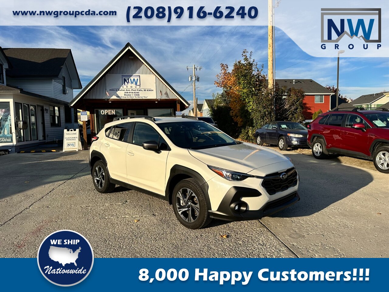 2024 Subaru Crosstrek Premium.  EyeSight, Low Miles, AWD! - Photo 1 - Post Falls, ID 83854