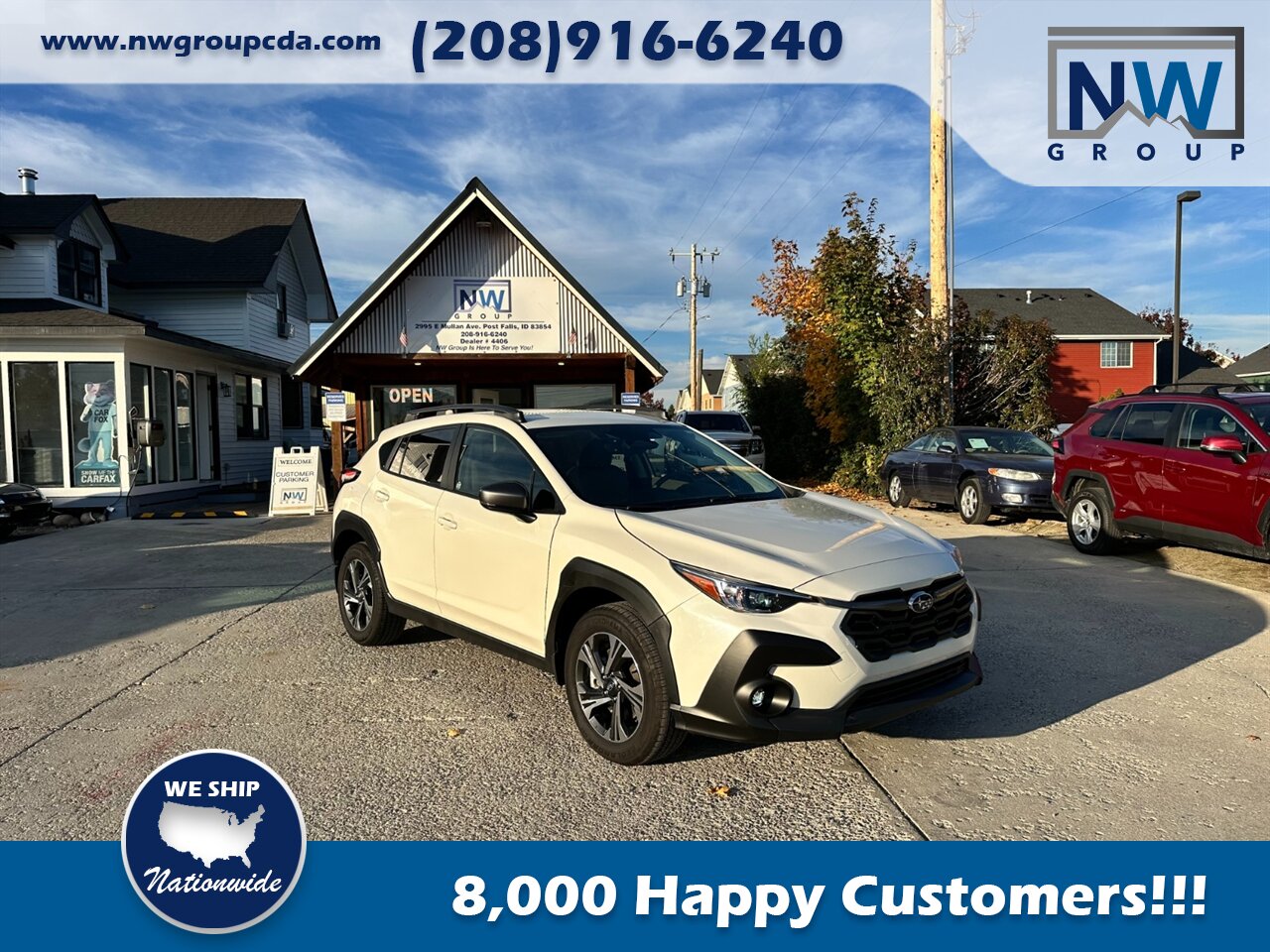 2024 Subaru Crosstrek Premium.  EyeSight, Low Miles, AWD! - Photo 3 - Post Falls, ID 83854