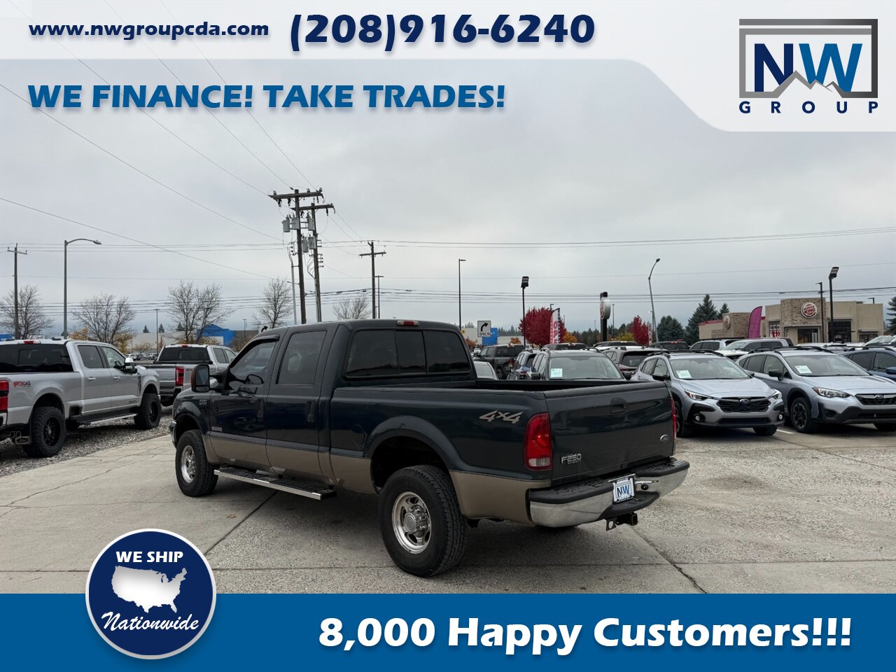 2004 Ford F-250 Super Duty Lariat 4d  TURBO-DIESEL. $5k Service Done at 182k miles. - Photo 42 - Post Falls, ID 83854