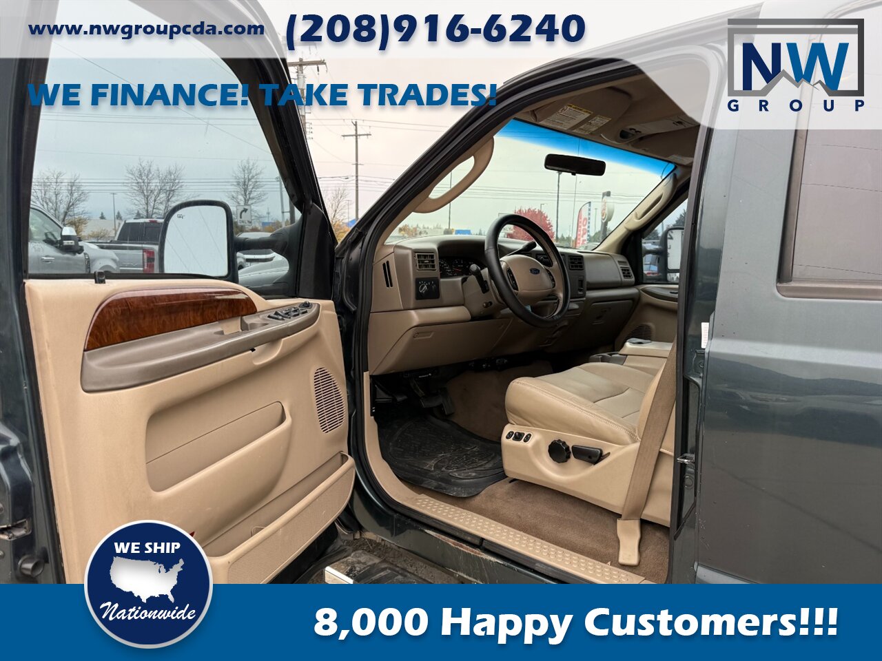 2004 Ford F-250 Super Duty Lariat 4d  TURBO-DIESEL. $5k Service Done at 182k miles. - Photo 6 - Post Falls, ID 83854