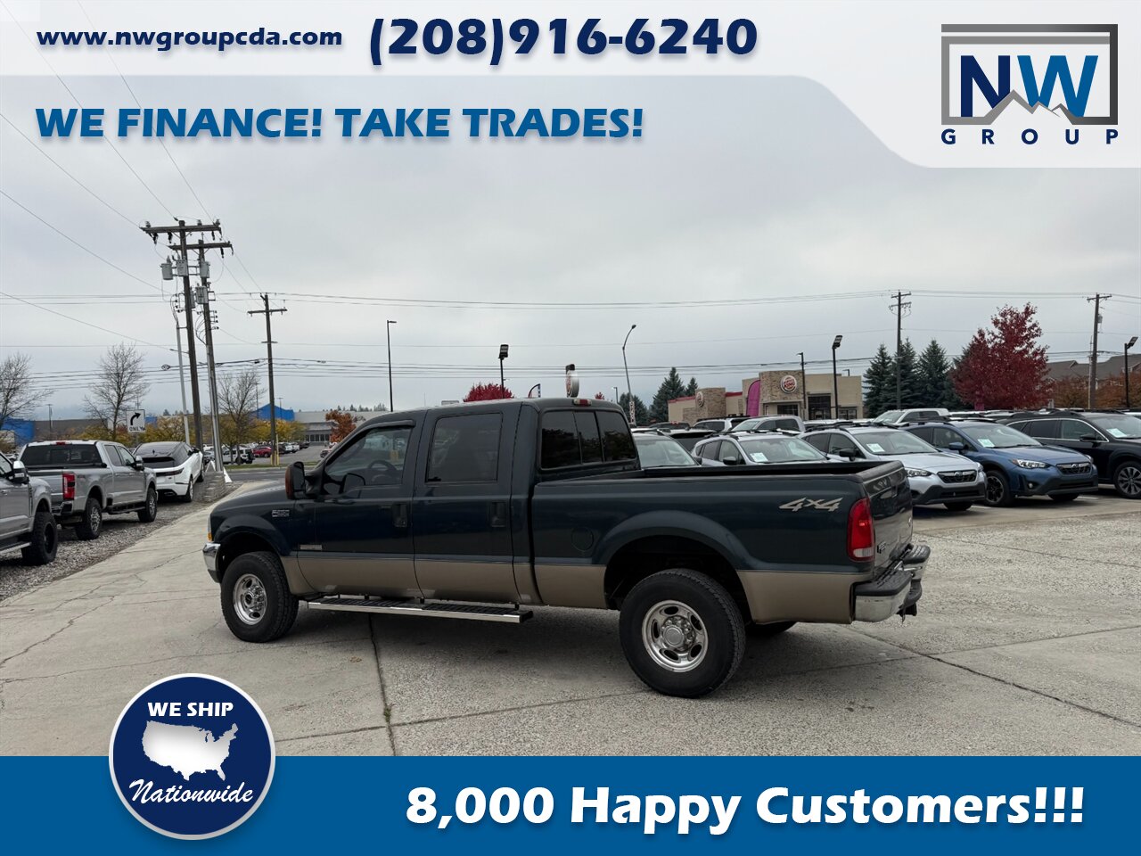 2004 Ford F-250 Super Duty Lariat 4d  TURBO-DIESEL. $5k Service Done at 182k miles. - Photo 41 - Post Falls, ID 83854