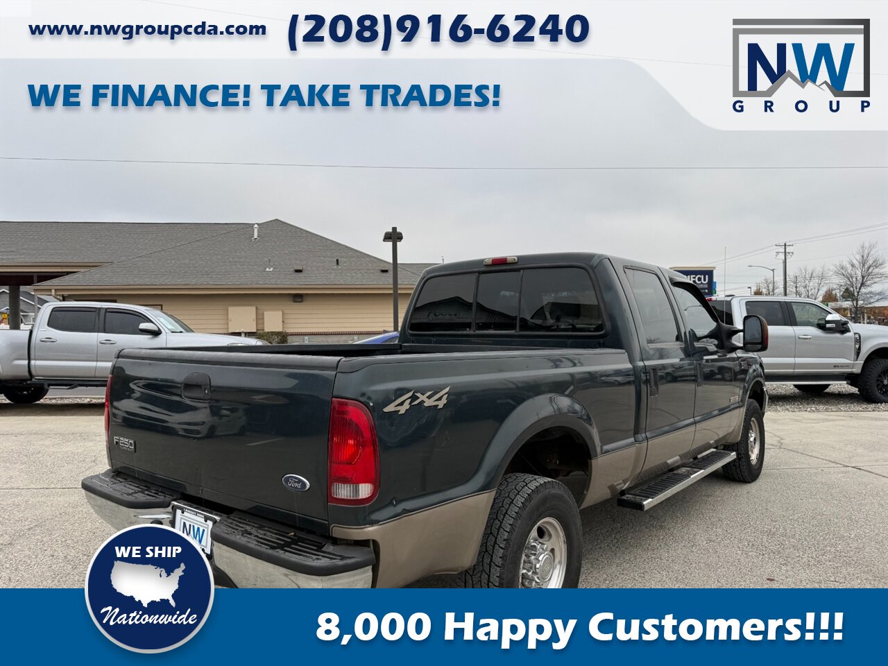 2004 Ford F-250 Super Duty Lariat 4d  TURBO-DIESEL. $5k Service Done at 182k miles. - Photo 21 - Post Falls, ID 83854