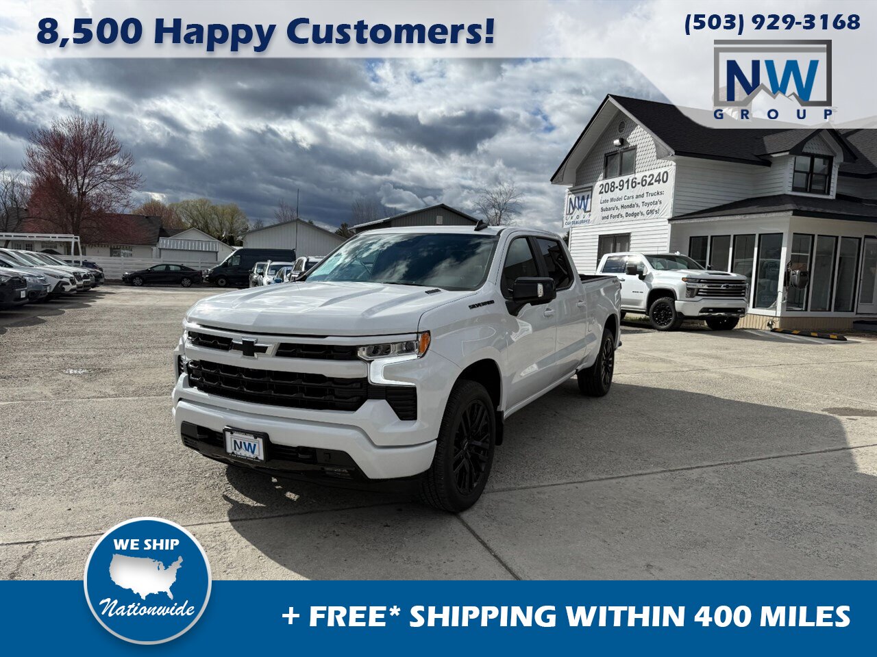 2023 Chevrolet Silverado 1500 RST. Long Bed (6.5 Foot), Duramax Diesel Engine. Very LOW original miles! Brand New. RST-Package ($68k MSRP) - Photo 2 - Post Falls, ID 83854