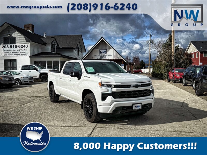 2023 Chevrolet Silverado 1500 RST.  Long Bed (6.5 Foot), Duramax Diesel Engine. Very LOW original miles! Brand New. RST-Package ($68k MSRP)