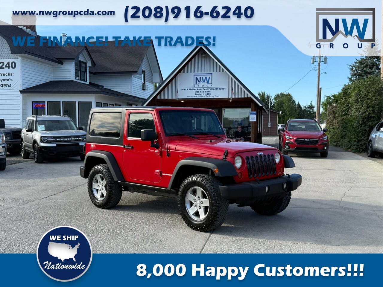 2012 Jeep Wrangler Rubicon ,Clean Title, Low Miles, Manual!!! - Photo 1 - Post Falls, ID 83854