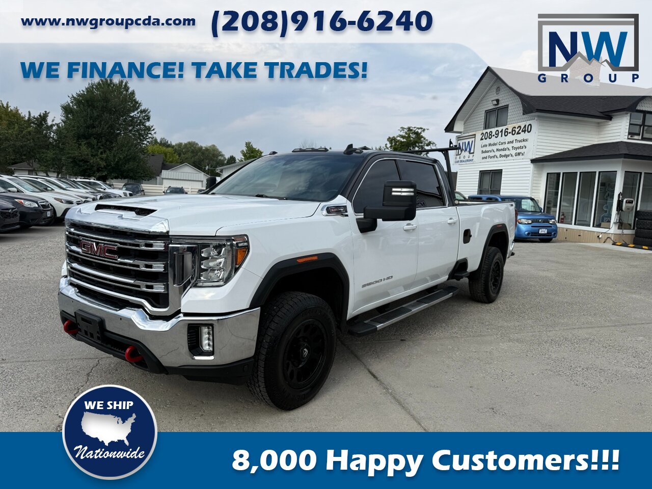 2020 GMC Sierra 2500 SLE. 126k miles, 4x4, Brand New Tires, Nice Truck! Clean Carfax, Clean Title! - Photo 3 - Post Falls, ID 83854
