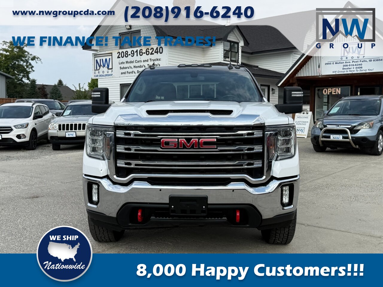 2020 GMC Sierra 2500 SLE. 126k miles, 4x4, Brand New Tires, Nice Truck! Clean Carfax, Clean Title! - Photo 2 - Post Falls, ID 83854