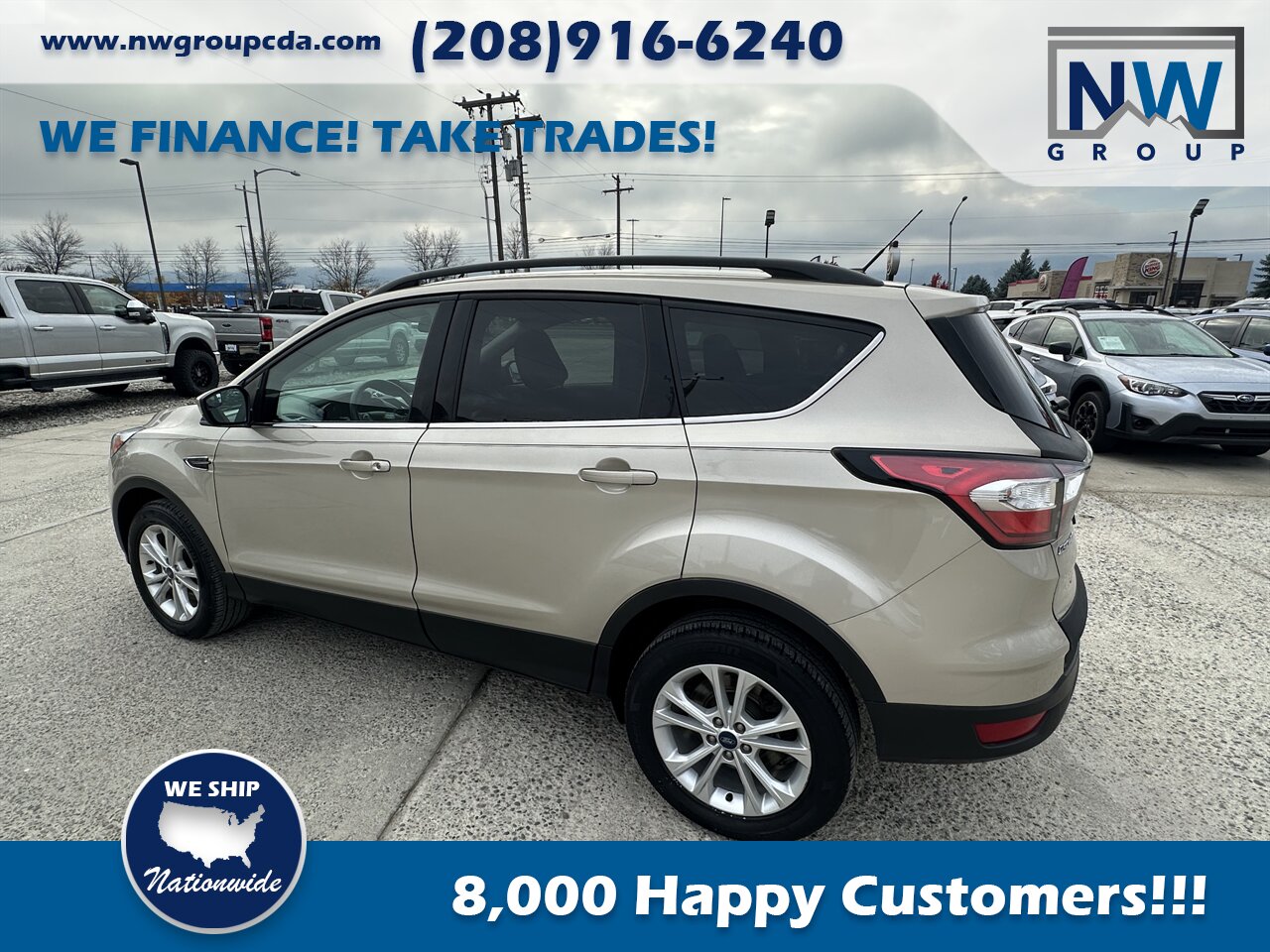 2018 Ford Escape SE  Spacious, 4WD, Great Price! - Photo 8 - Post Falls, ID 83854