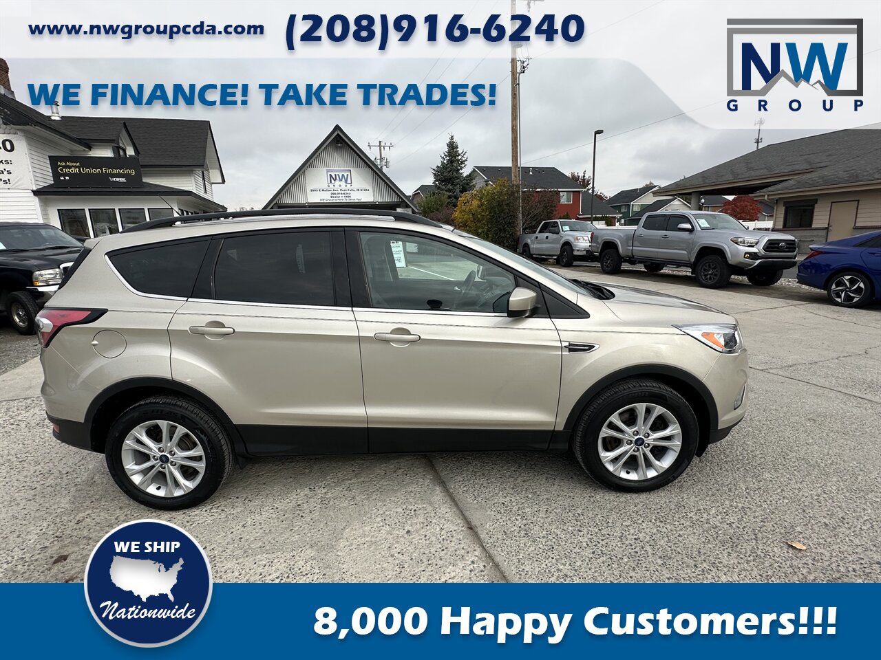 2018 Ford Escape SE  Spacious, 4WD, Great Price! - Photo 4 - Post Falls, ID 83854