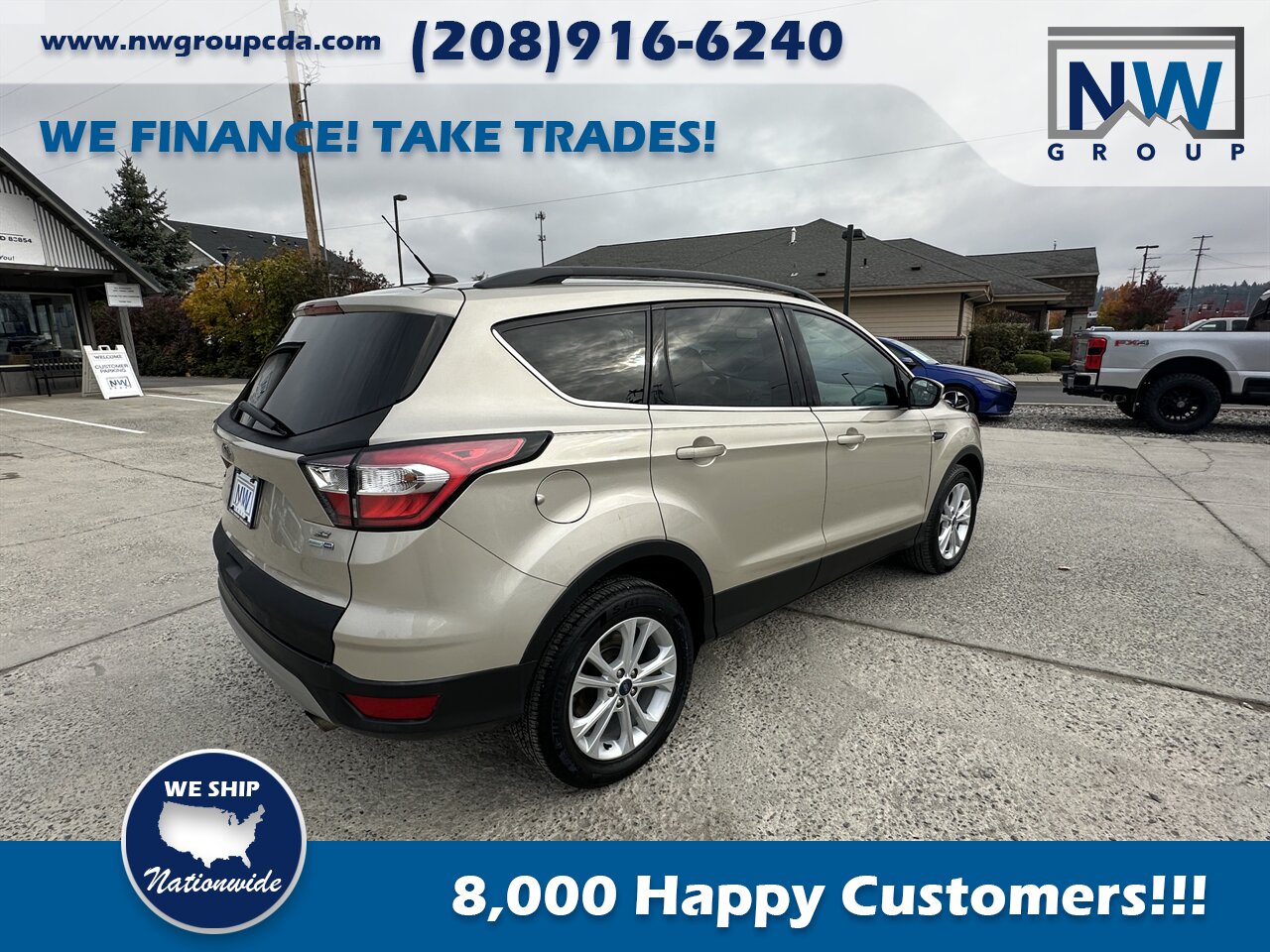 2018 Ford Escape SE  Spacious, 4WD, Great Price! - Photo 5 - Post Falls, ID 83854