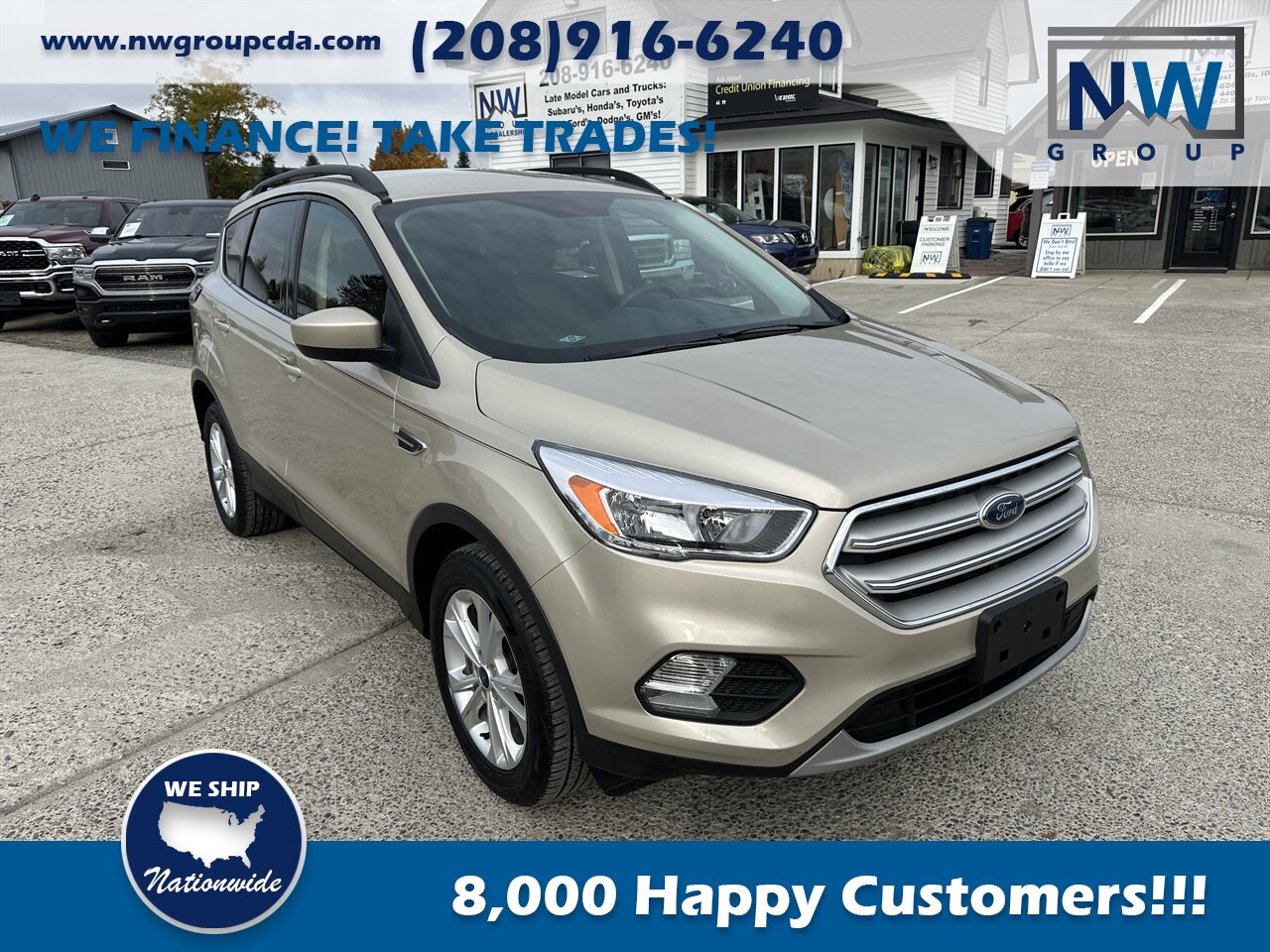 2018 Ford Escape SE  Spacious, 4WD, Great Price! - Photo 2 - Post Falls, ID 83854